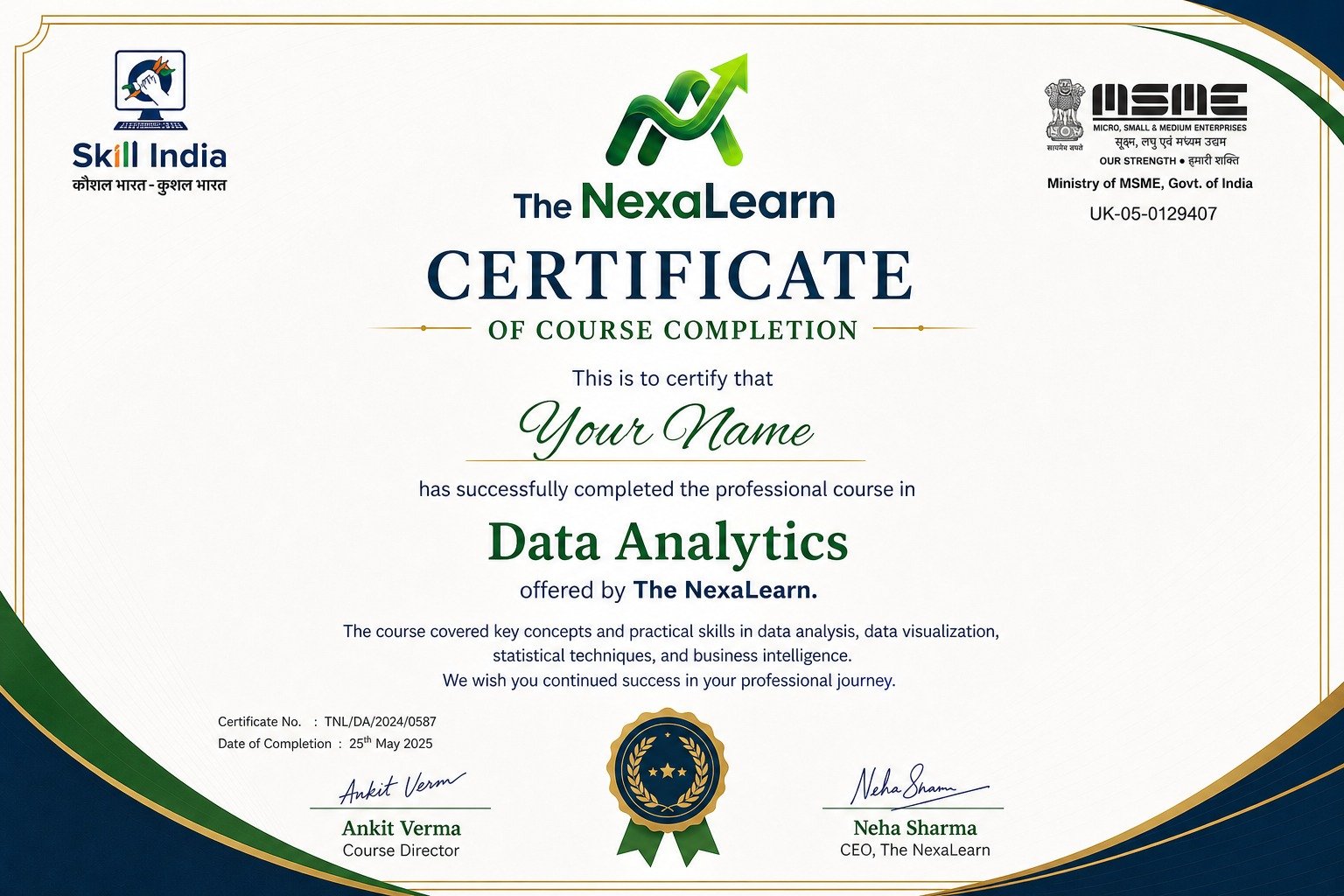 Course Completion
